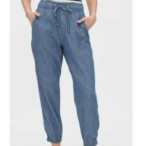 Herringbone Chambray Joggers